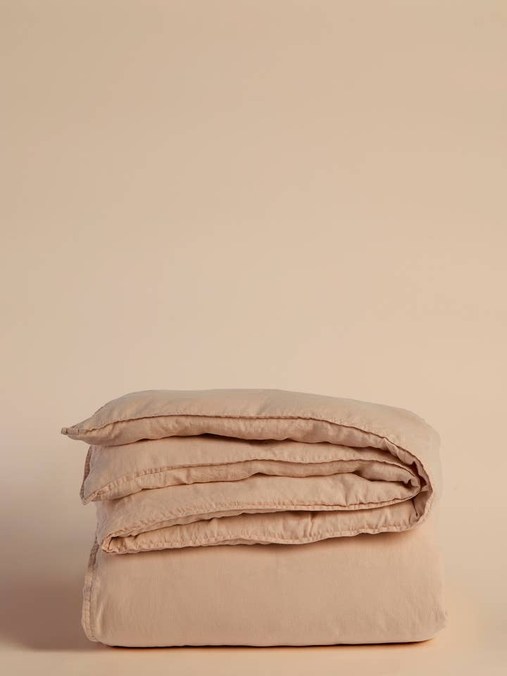 Housse de couette en chanvre pour la vente par Evenfall Home