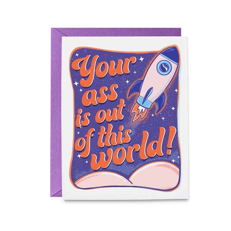 Hello Harlot - Wholesale Everyday Greeting Card - Out of this World Greeting Card