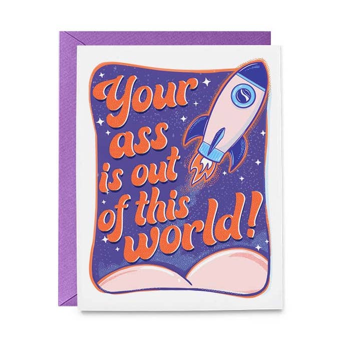 Hello Harlot - Wholesale Everyday Greeting Card - Out of this World Greeting Card0