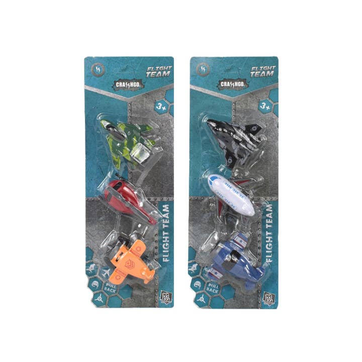 Crasshgo Pullback Zeichentrickflugzeug für den Großhandel von Kidzon