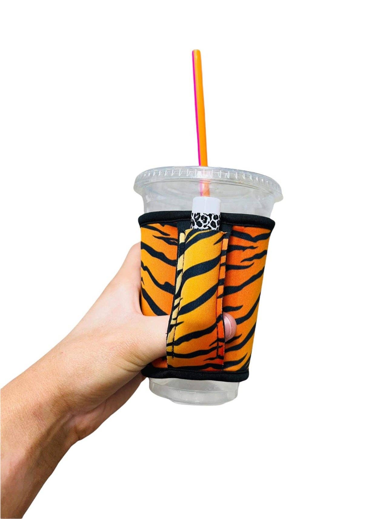 Drink Handlers - Wholesale Drink Huggers & Koozies - Tiger Stripes Small / Medium Bottomless Handler™