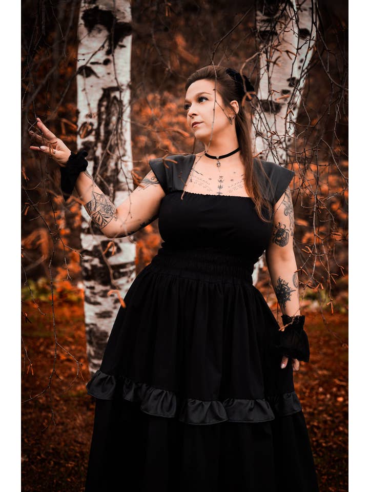 Putré-Fashion - Wholesale Dress - Women's - Requiem gown - black 4