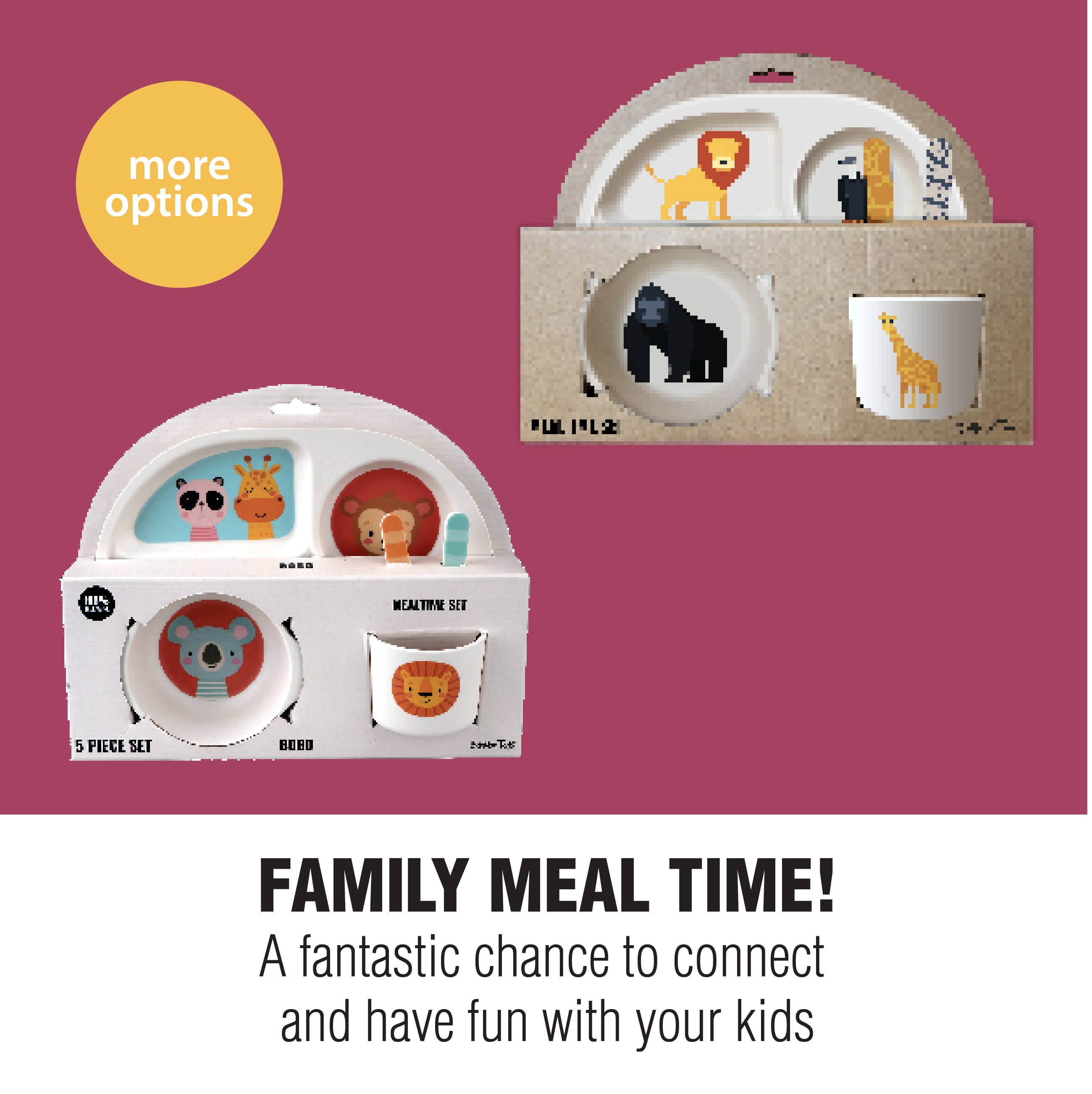 Barbo Toys – wholesale Servisset – Barn och baby – Wood Friends 4-rums måltidsset10