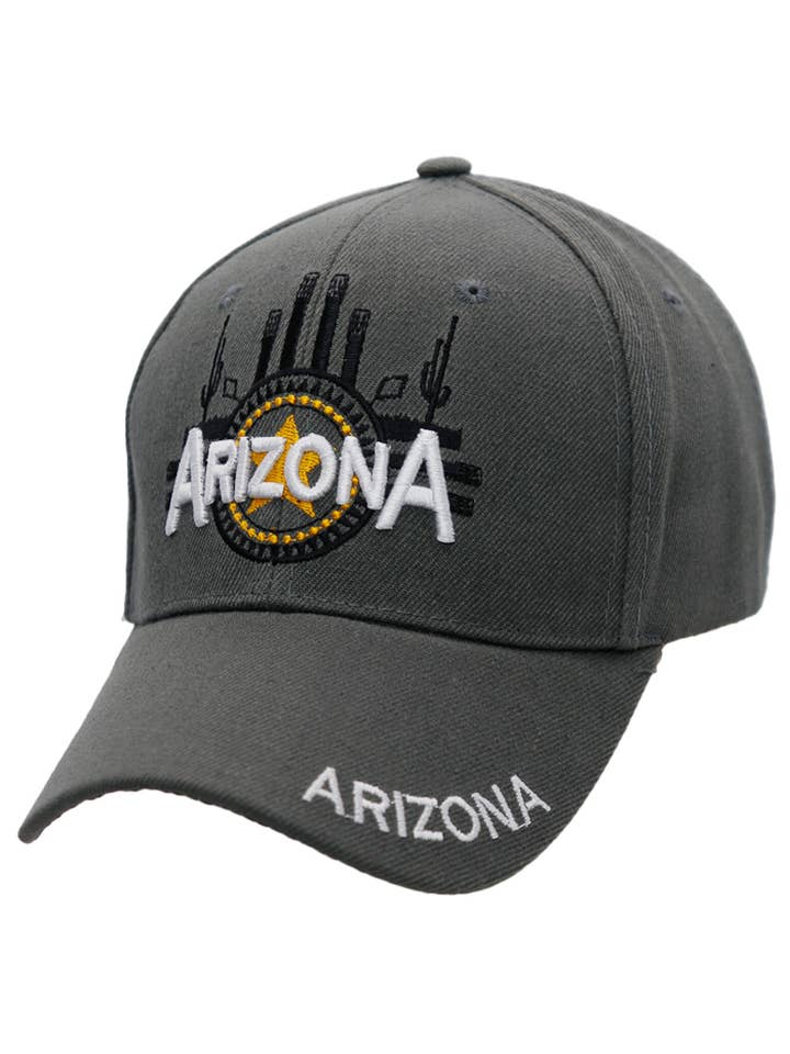 Berretto da baseball con logo Arizona Desert con retro in velcro per la vendita all'ingrosso da parte di Cap Zone