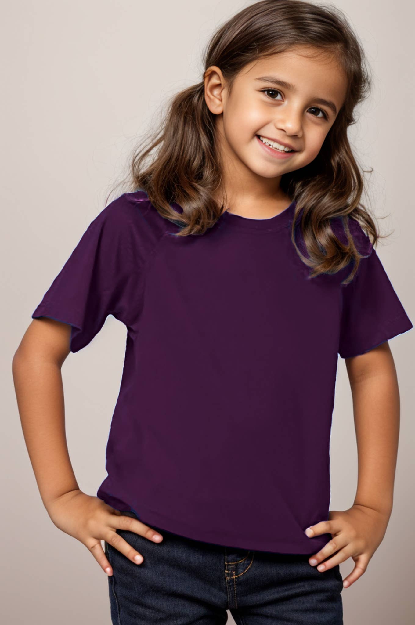 Burgundy Apparel - Wholesale T-Shirt - Kids - SOLID BASIC UNISEX KIDS T-SHIRT7