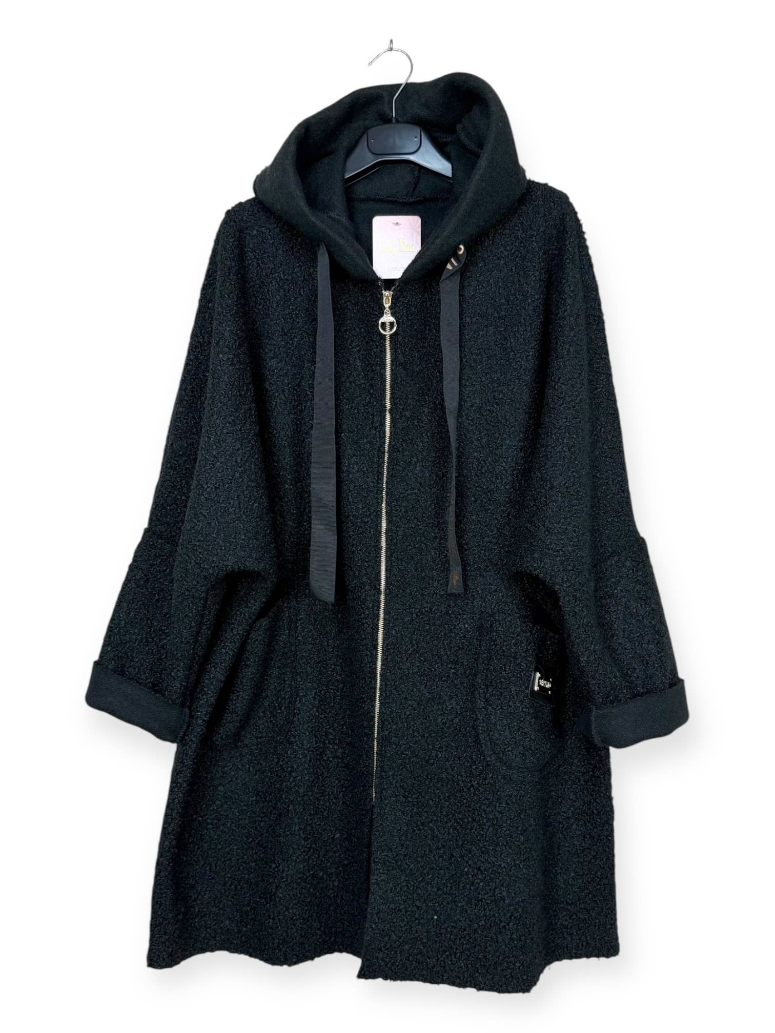 Lucky Nana – Engroshandel Frakke - Dame – AH 21278 - Frakke i Bouclé-stof28