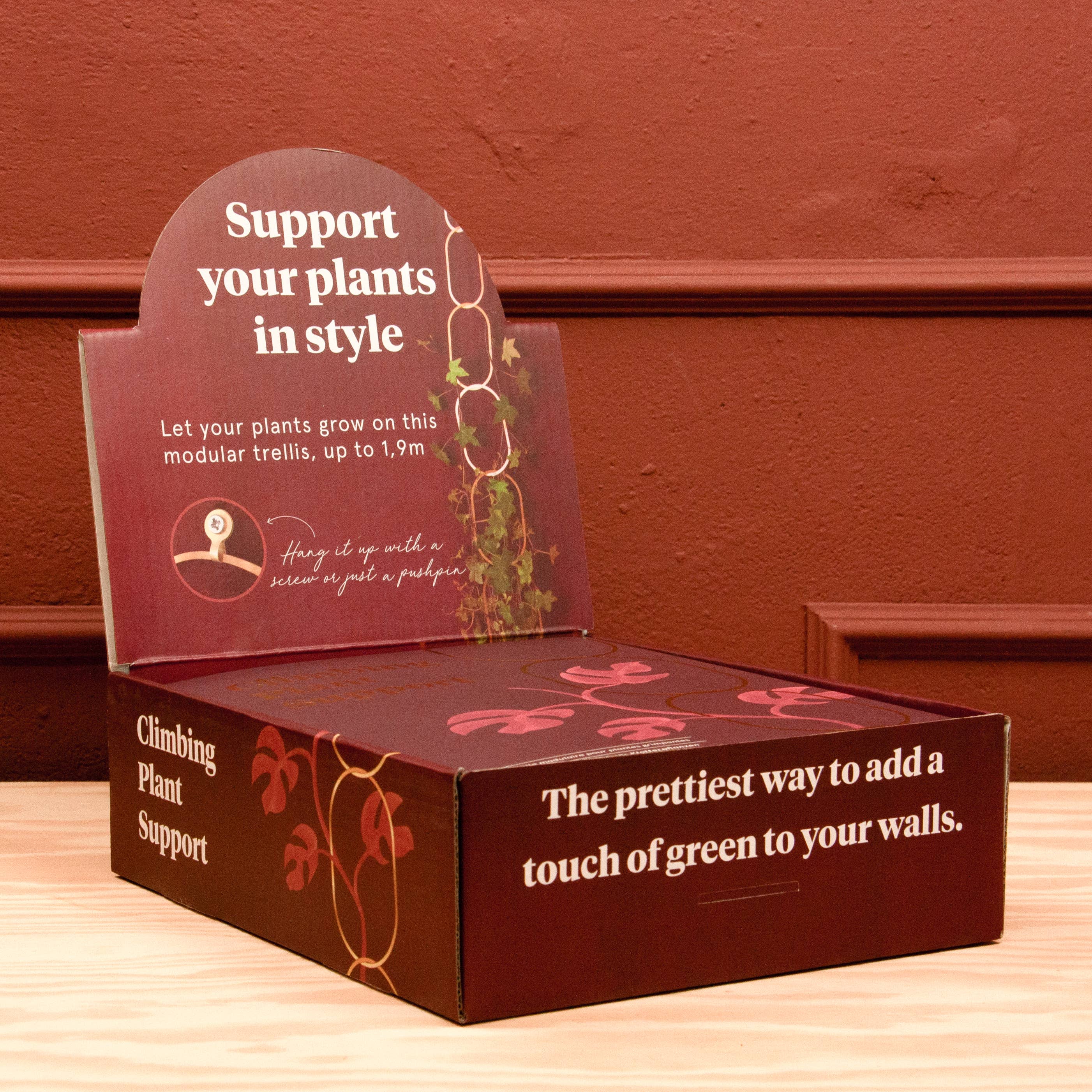 Botanopia - gifts , decor and cards for plant lovers - Wholesale Trellis - Gold Brass Chain - Plant Support for climbing plants19