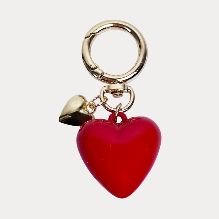 Heart Keychain Bag Charm for wholesale by AHDORNED