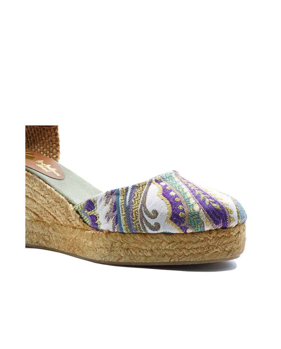 Malvaloca Brand – Wedge - Mulher por atacado – Alpargatas de cuña Carola Troya Malvaloca Brand4