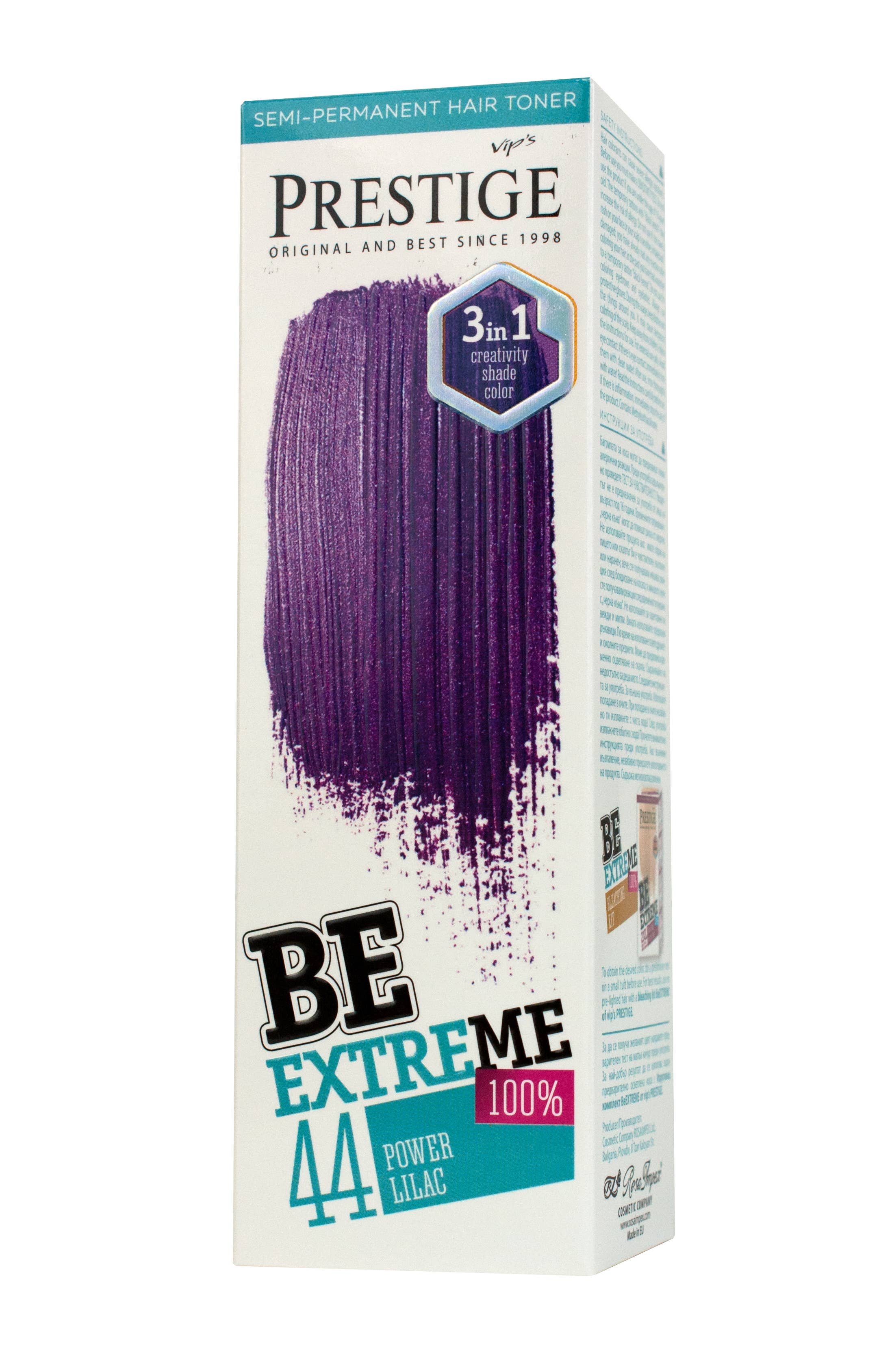 Mister33 Womencare - Wholesale Hair Dye - BeExtreme Power Lilac Semi-Permanent Hair Toner0