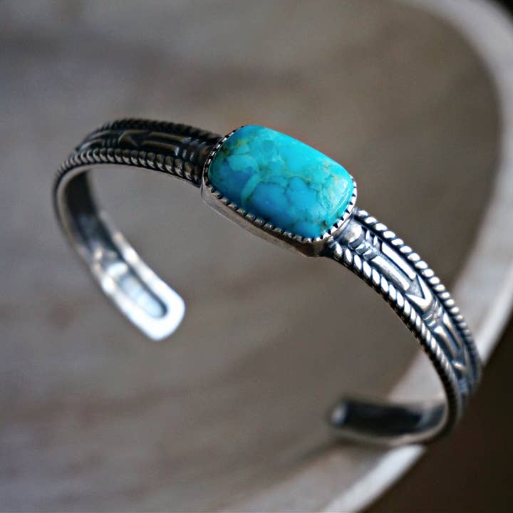 Sowell Jewelry - Wholesale Cuff Bracelet - Abha Turquoise Bracelet