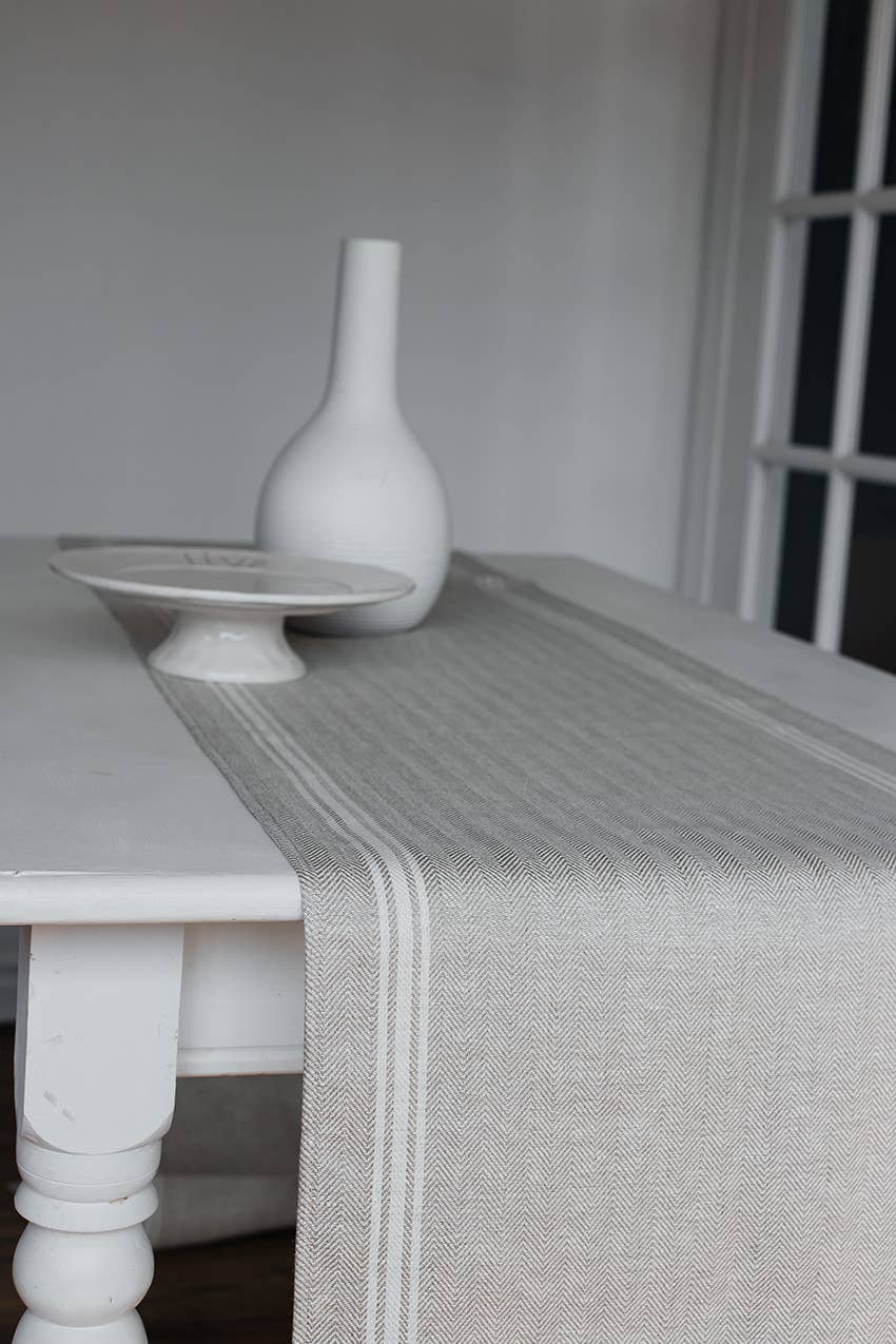 Linen Way Inc. - Wholesale Table Runner - Luke Linen Table Runner - Available in 4 Colors1