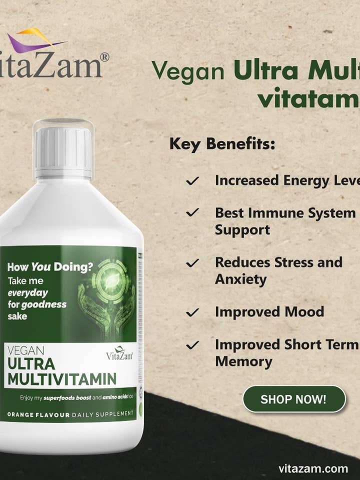 Vegan Ultra Multitamin for wholesale by VitaZam