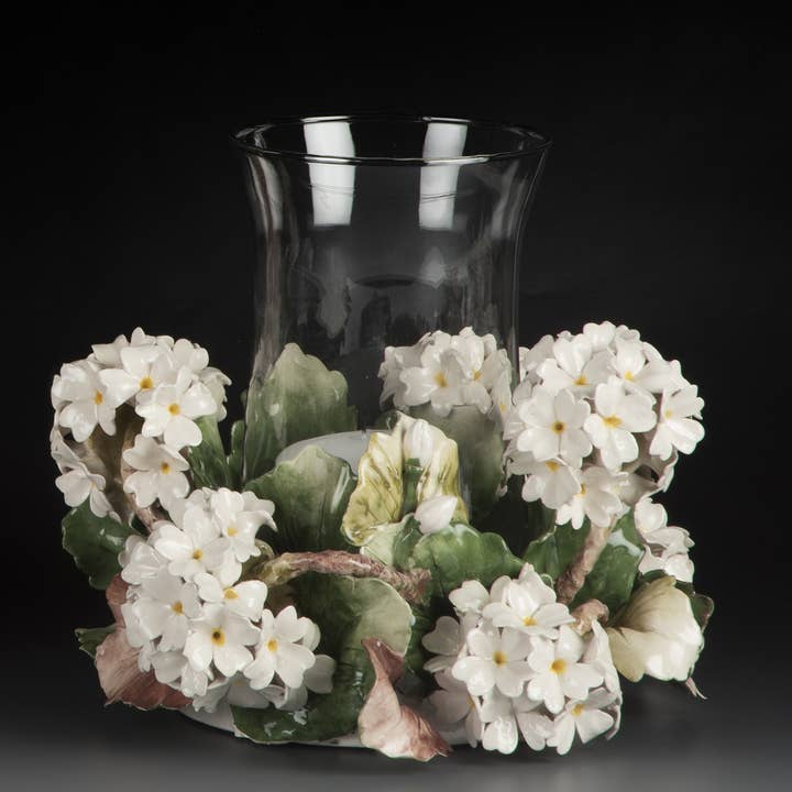 SMALL CANDLE HOLDER for wholesale by I Borbone Arte di Capodimonte srl