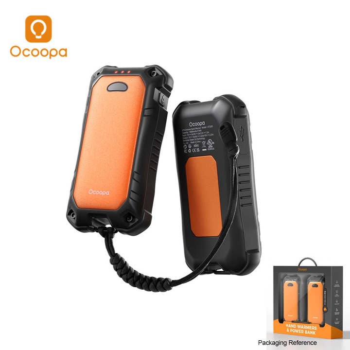 Ocoopa UT4 Extreme Ip56 Waterdichte Outdoor Handwarmers voor wholesale door Ocoopa Rechargeable Handwarmer