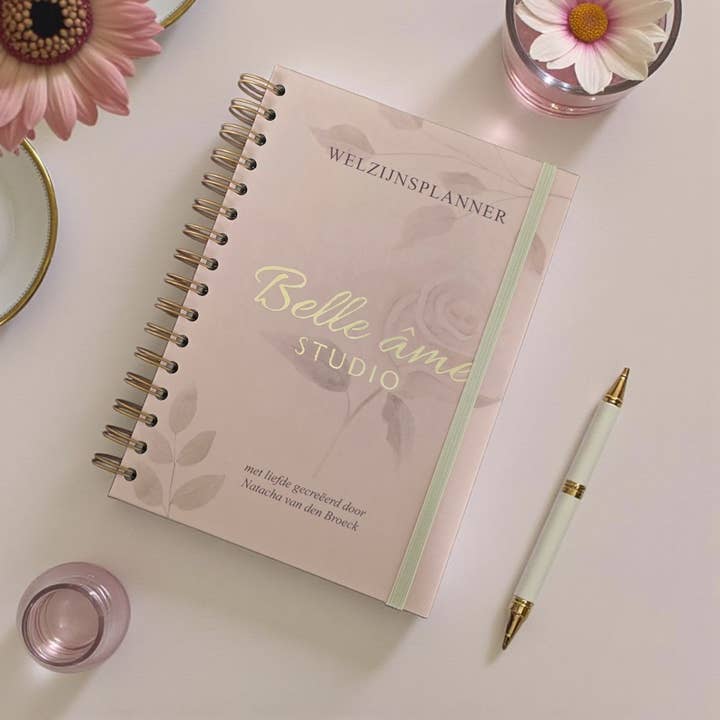 Belle âme Studio Wellbeing Planner for wholesale by Belle âme Studio