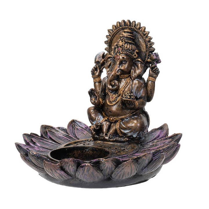 Pacific Trading - Wholesale Candle Holder - Ganesha Candle/Incense Holder4