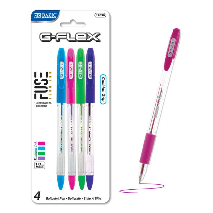 G-Flex 4 Color Oil-Gel Ink Pen w/ Cushion Grip and other Purchase Wholesale gc075. Free Returns & Net 60 Terms on Faire trending on Faire.