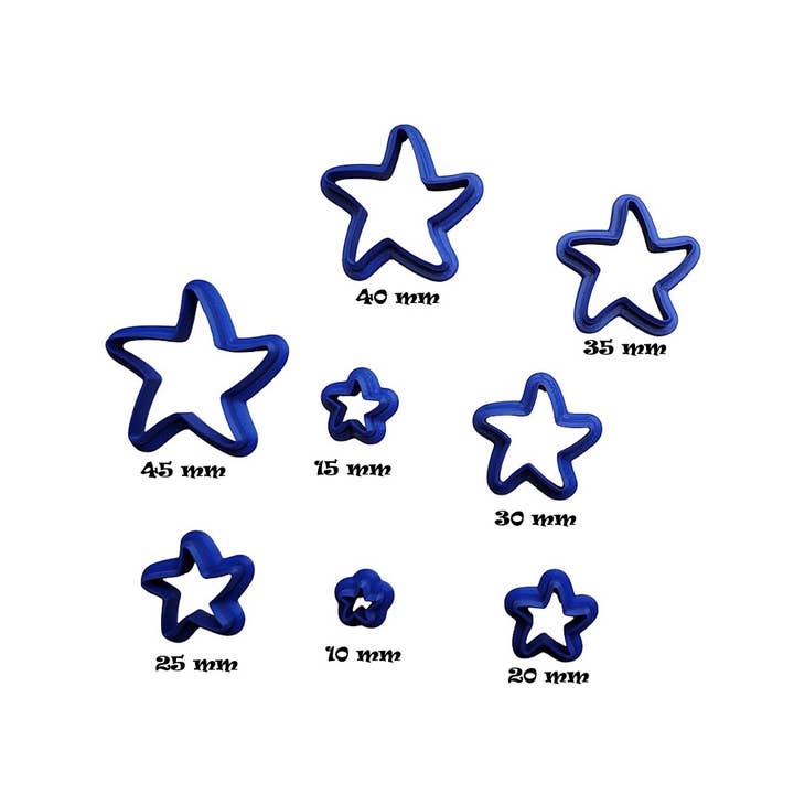 BreizhFournitures - Wholesale Craft Tool - Polymer clay cutter - Starfish cookie cutter2