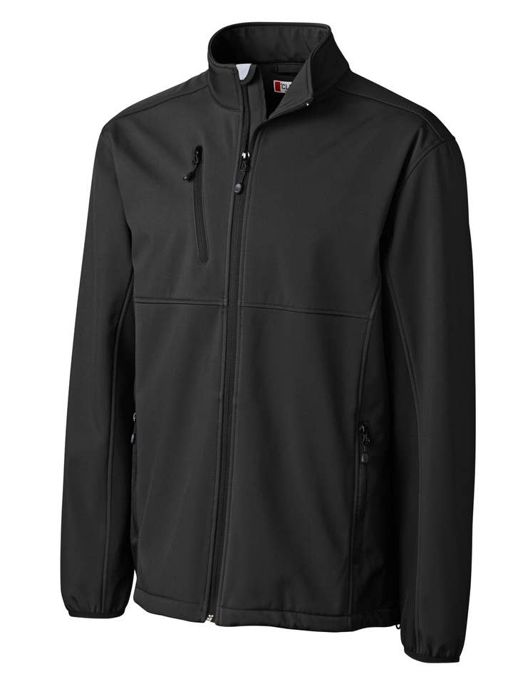 Clique Narvik Softshell Full Zip Mens Jacket for wholesale by Cutter & Buck