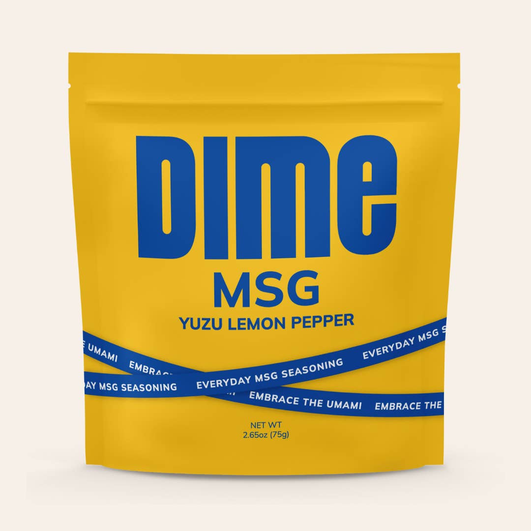DIME - Wholesale Dried Spice Mix - DIME MSG Yuzu Lemon Pepper Everyday MSG Seasoning