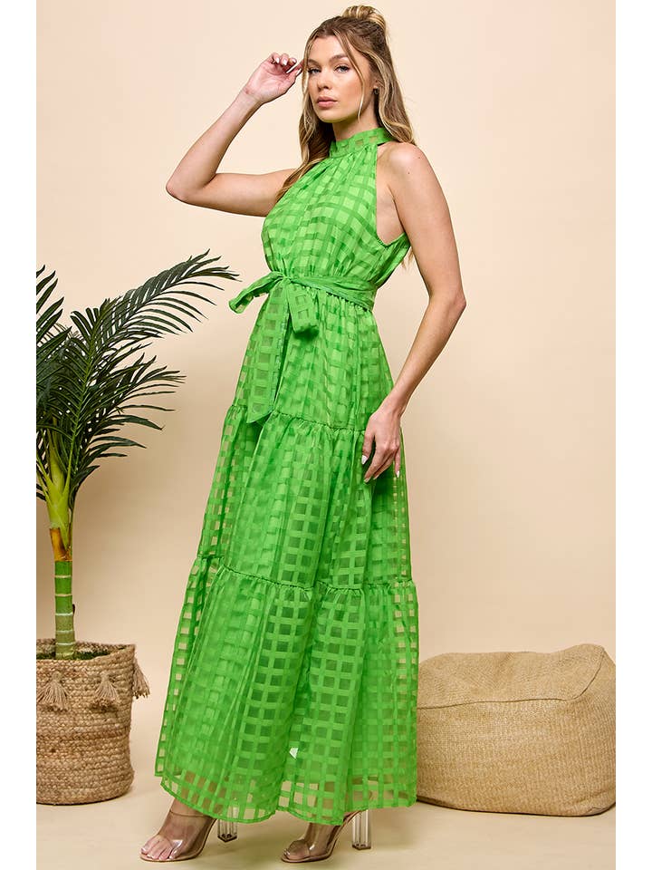 Cezele - Wholesale Dress - Women's - Halter Neck Maxi Dresses