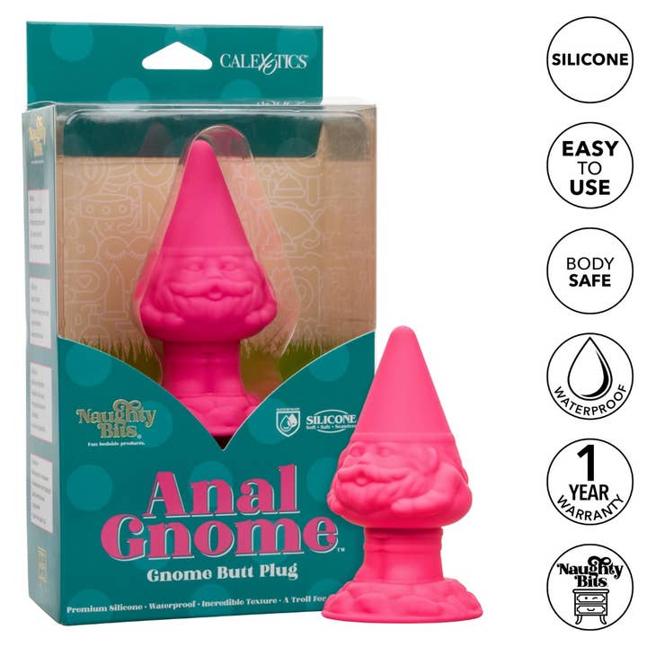 CalExotics - Wholesale Sex Toy - Naughty Bits® Anal Gnome™ Gnome Butt Plug2
