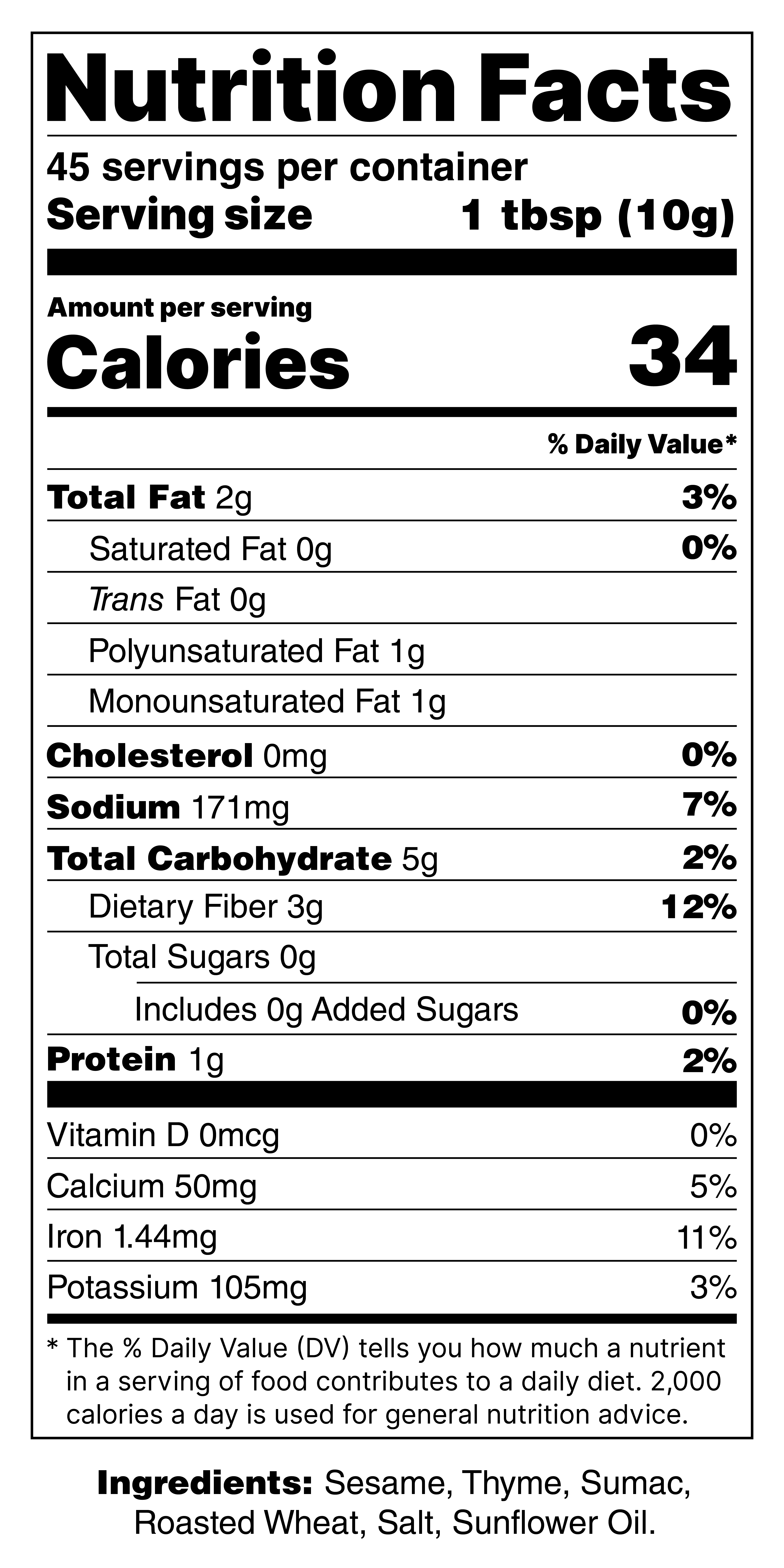 George's Regional - Vente Mélanges d'épices séchées - Zaatar - Mélange artisanal jordanien (400g)3