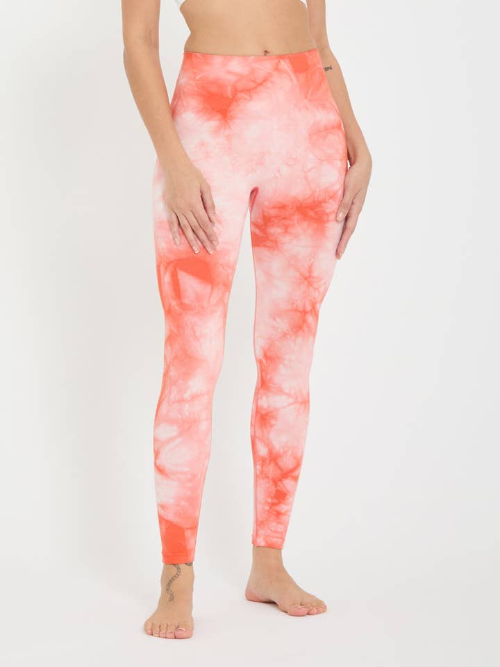 GENJI - Bamboo tie dye legging for wholesale by Yoga Searcher