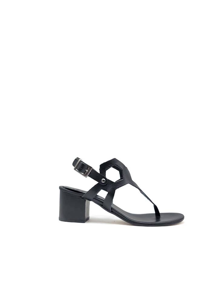 101 BLACK CUOIO LEATHER HANDMADE SHOES IN ITALY for wholesale by Eccellenza Donna