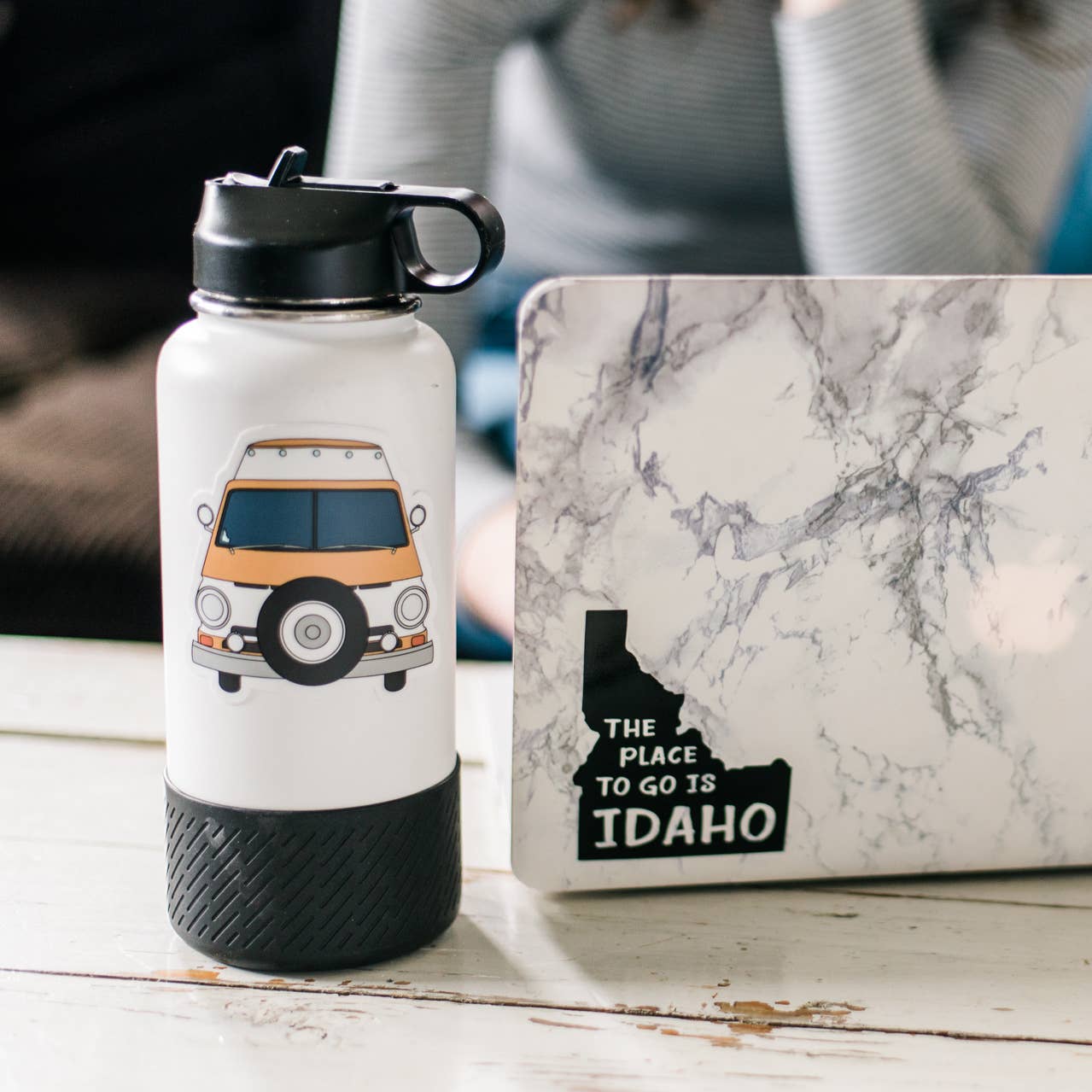 Little Studio Collective - Wholesale Sticker - CLEAR Idaho Place to Go Sticker 1