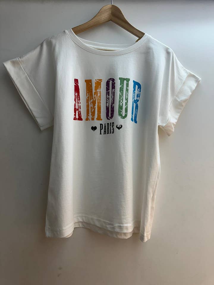 16488 Printed T-shirt for wholesale by LORIANE