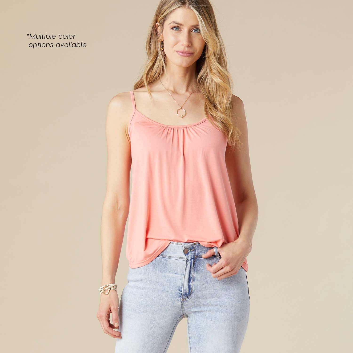COCO + CARMEN - Vente Caraco – femme - Cami froncé ajustable Elsie4