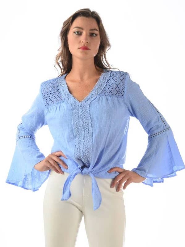 Kelly Top - Maagdenpalm voor wholesale door Walker&Wade