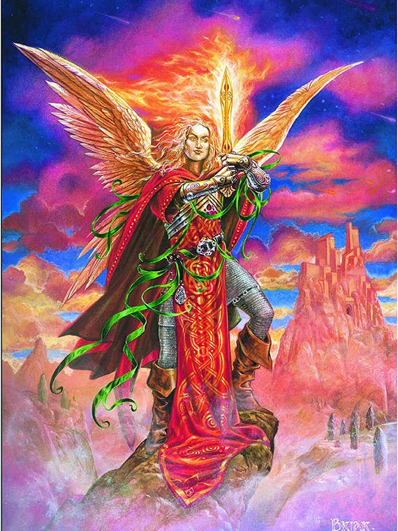 Archange Michael - Pack de 6 BM16 pour la vente par Starlinks Gifts