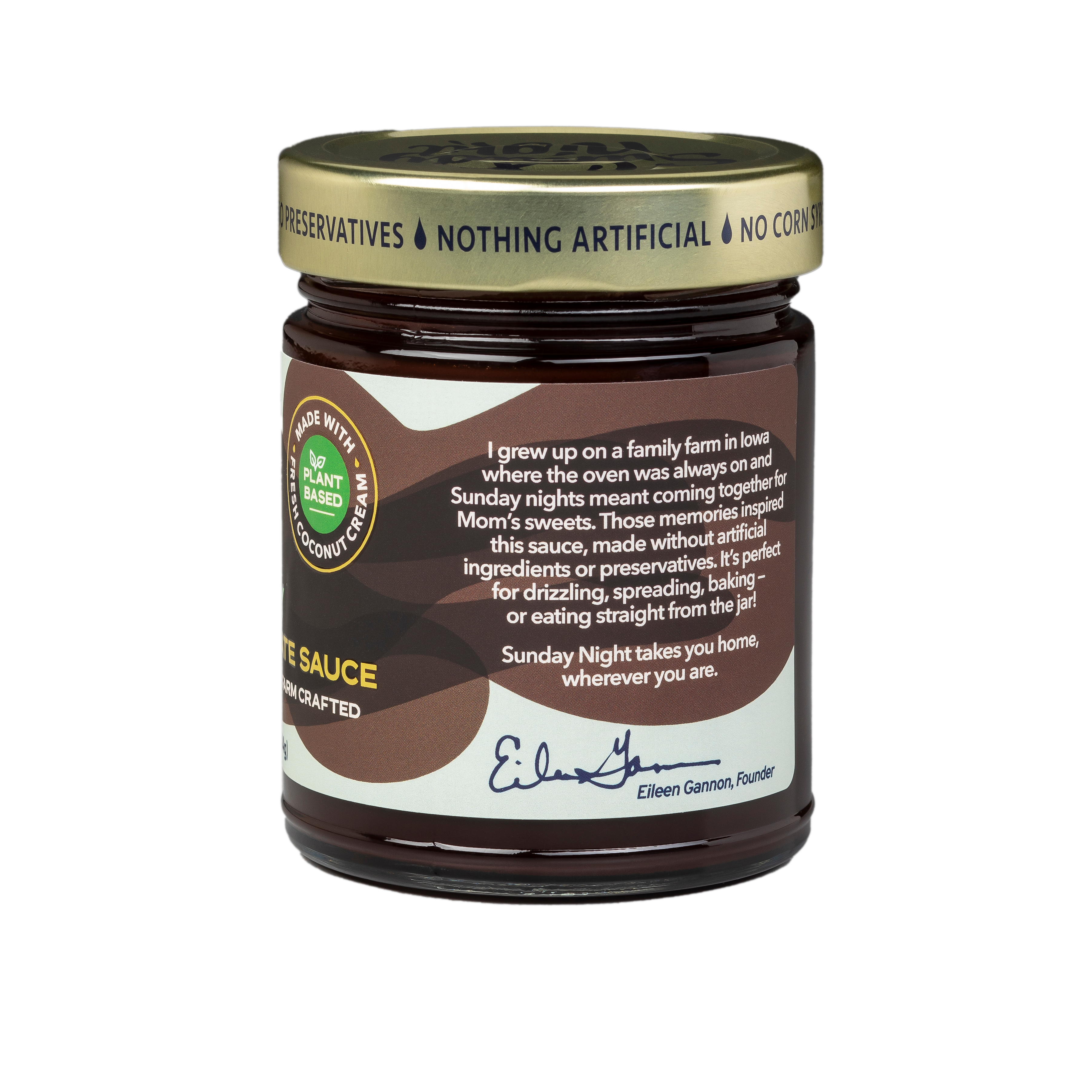 Sunday Night Foods - Vendita all'ingrosso Fudge caldo/crema al cioccolato - Salsa al cioccolato densa e vellutata (Vegana, a base vegetale)1