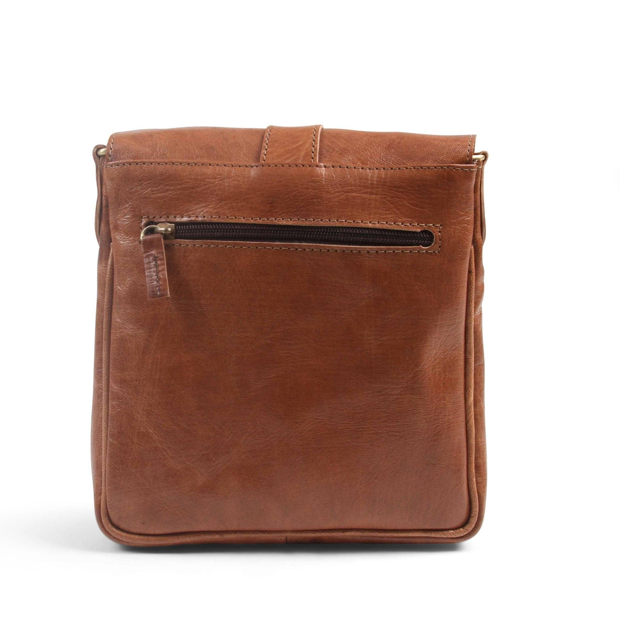 Artisan Stories - Wholesale Crossbody Bag - Women's - Light Brown Jacque Leather Crossbody bag4