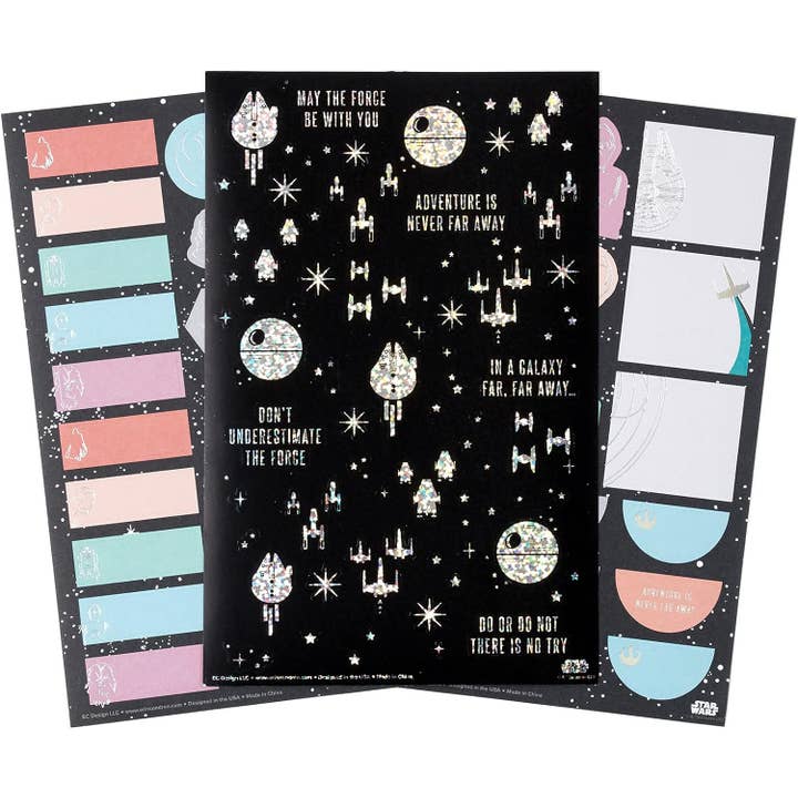 Pack d'autocollants Star Wars, trio pour la vente par Erin Condren Design