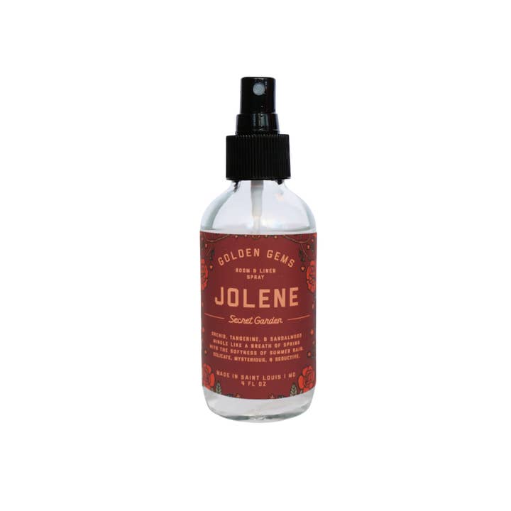 Jolene - Spray d'ambiance et pour le linge pour la vente par Golden Gems