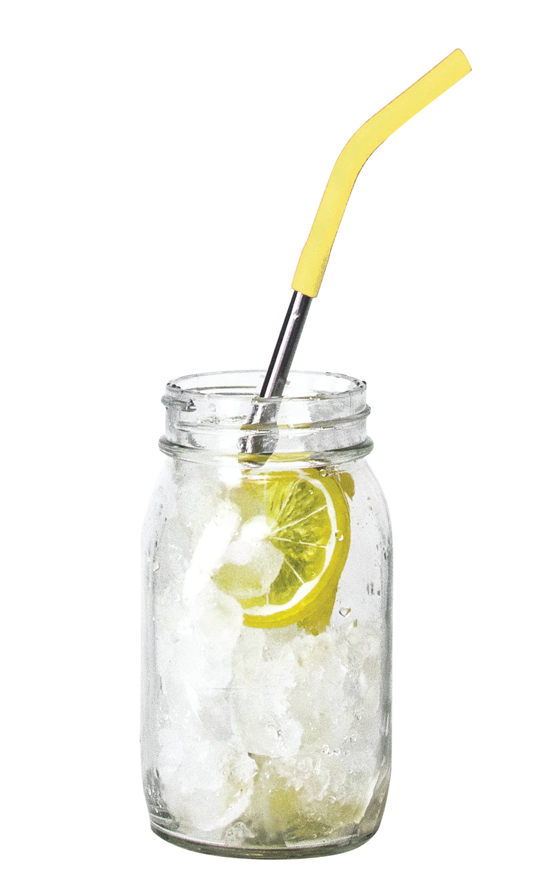 DM Merchandising - Vente Paille - Krumbs Kitchen Lot de 4 pailles en acier inoxydable+nettoyant pour brosse6