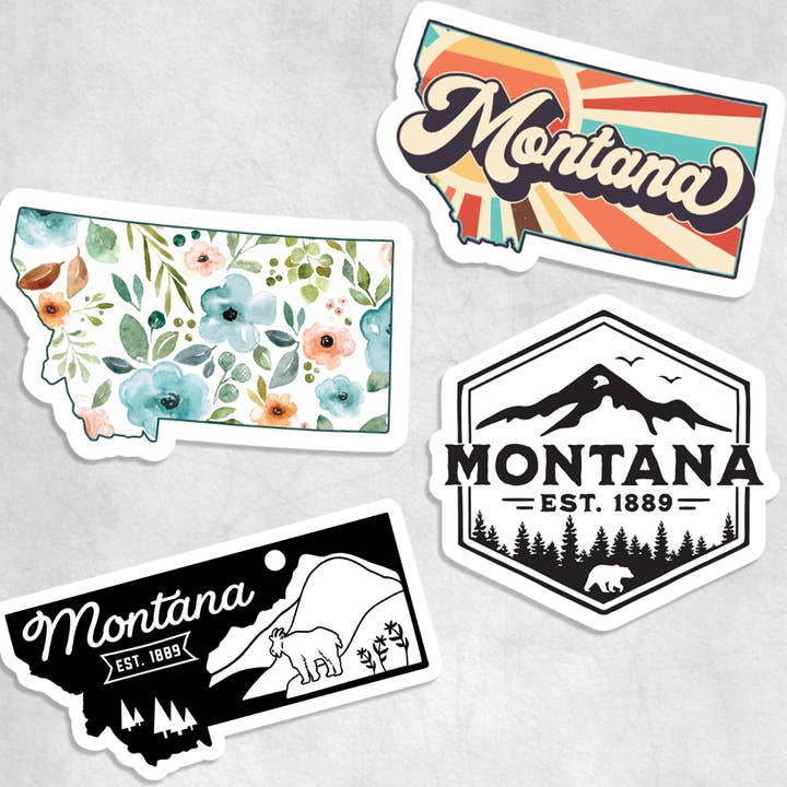 Expression Design Co - Wholesale Sticker - Montana Stickers0
