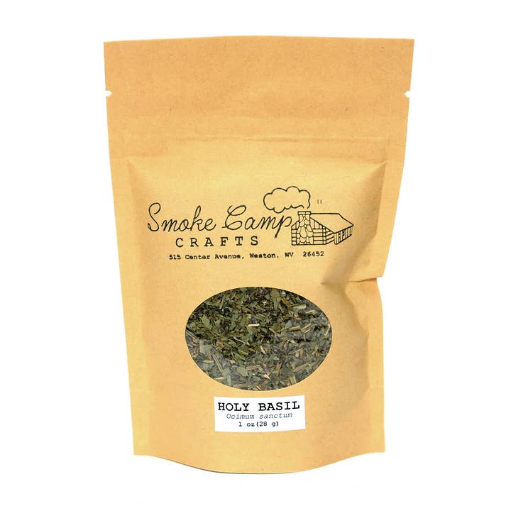 Smoke Camp Crafts - Wholesale Herbs - Holy Basil, Dried Herb - 1 oz or 4 oz1