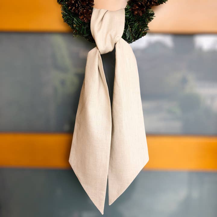 100% Premium Qualität Leinen Kranzschärpe für den Großhandel von Belle Linen