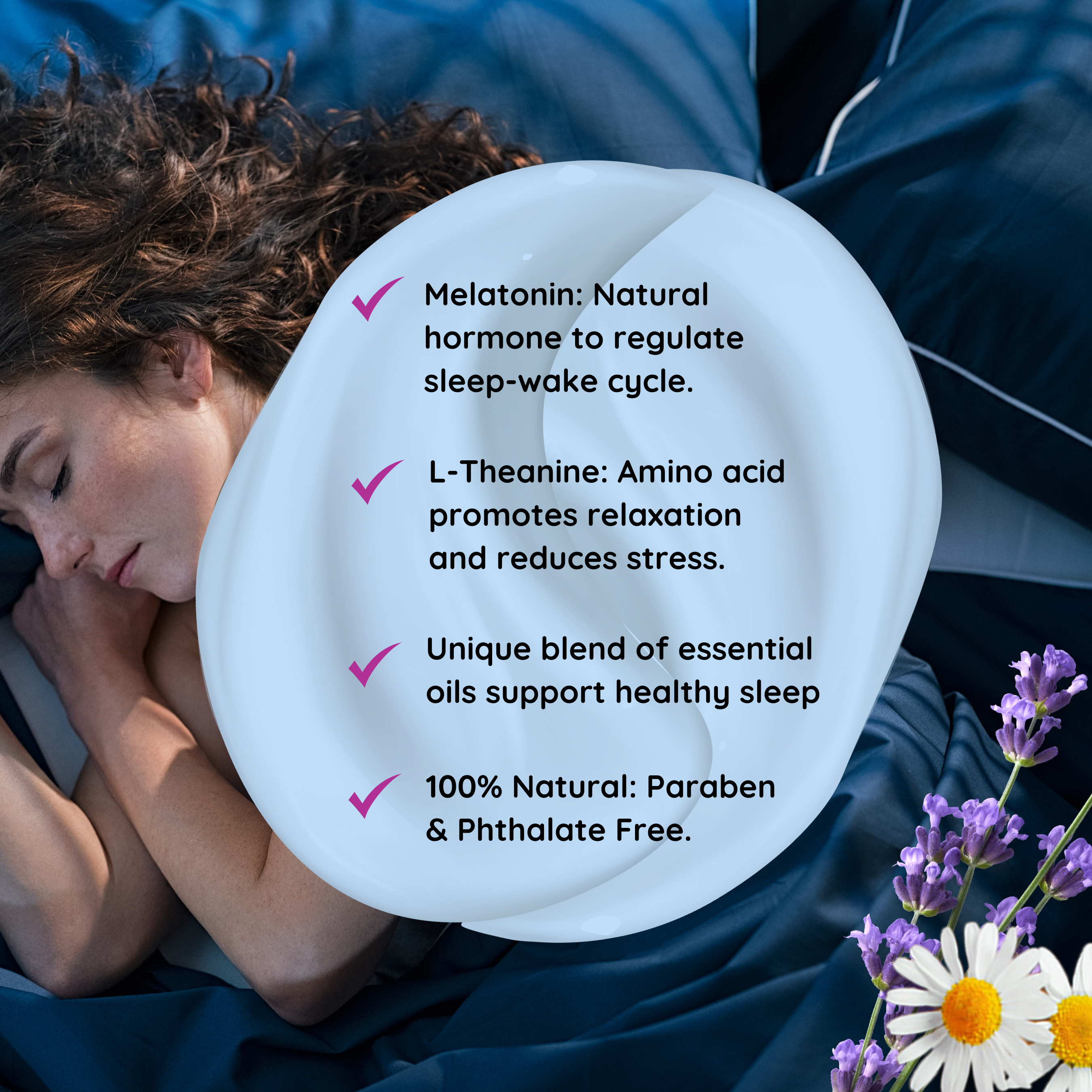 Peruvian Gold – wholesale Läkande salva/balsam/kräm – Sömnterapikräm med melatonin och L-theanin 1