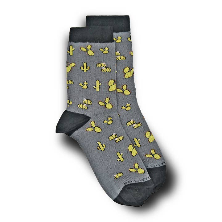 Bambus midten sokker - Cactus for engroshandel hos BellaStoria Vegan