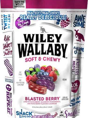 LICORICE BERRY BLAST GOURM - WILEY WALLABY for wholesale by Hudson Meat Company