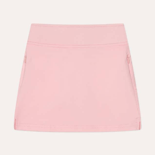 The Performance Skort: Pink for wholesale by Foxden Fairways