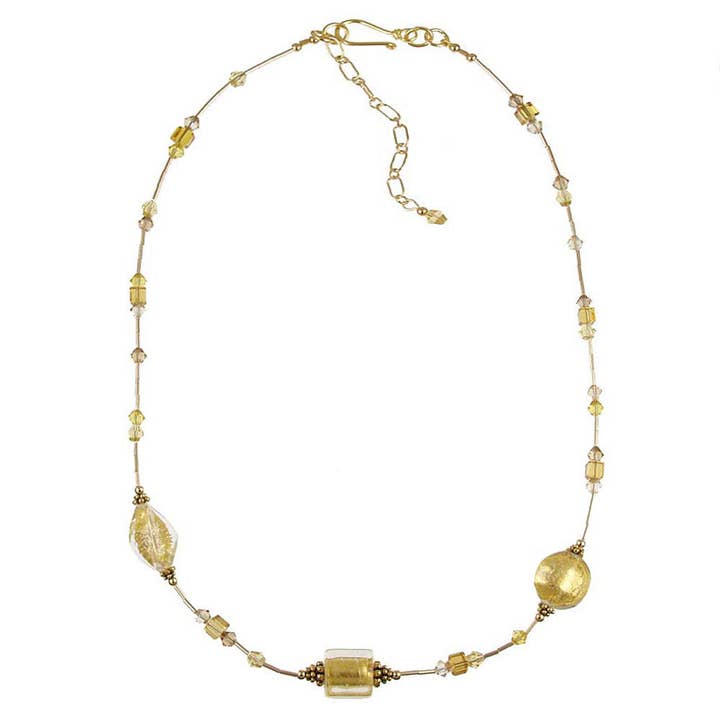 SN-371 Halsband Gold Rush für den Großhandel von Andrea Menghetti