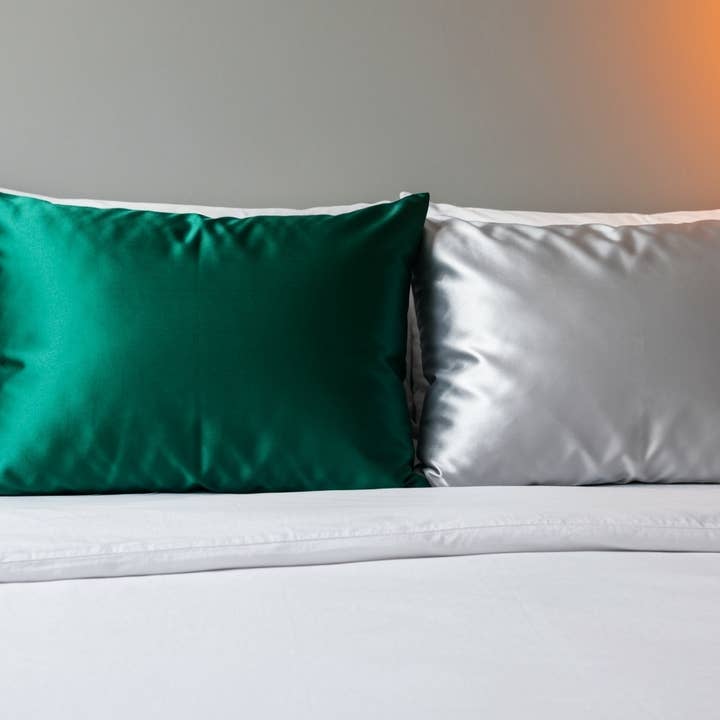 The Blissful - Wholesale Bedding Pillowcase/Sham - Custom Elegant Satin Pillow Cover – Luxe Sleep Essential2