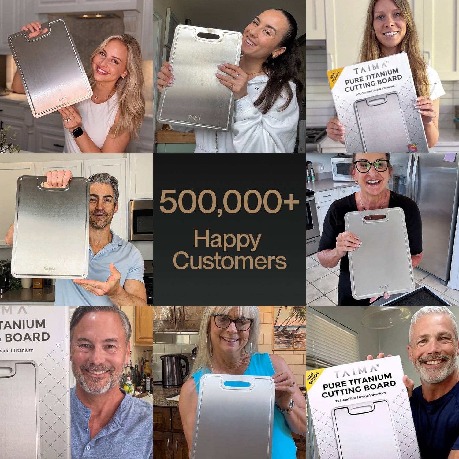 Taima - Wholesale Cutting Board - Certified Taima® Pure Titanium Cutting Board - V2 Updated Design7